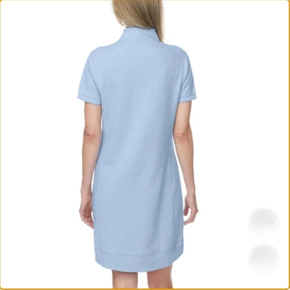 New Legendary Outfitters Ladies' Quarter Zip Dress Blue Size XL - Picture 3 of 7